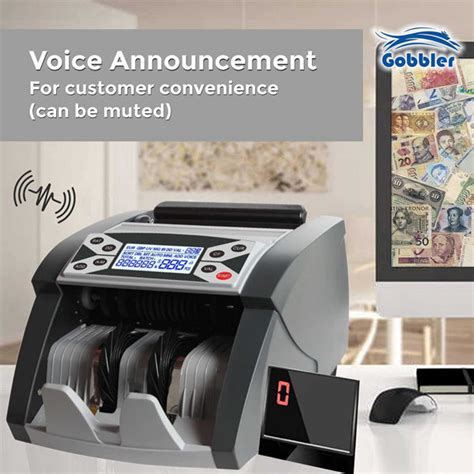 Gobbler GB-502-MV Note Counting Machine | Advanced Fake Note Detection ...