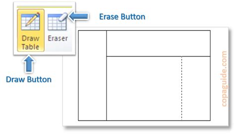 How to Draw Table in MS Word Before Writing 的图像结果