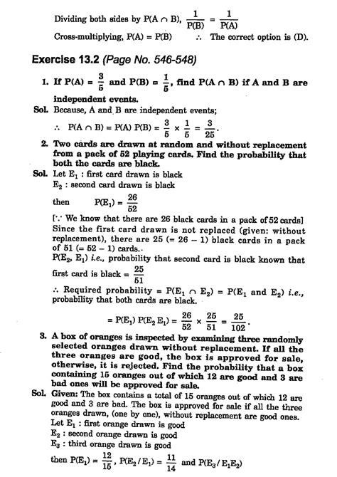 Case Study Class XII Maths Probability 的图像结果