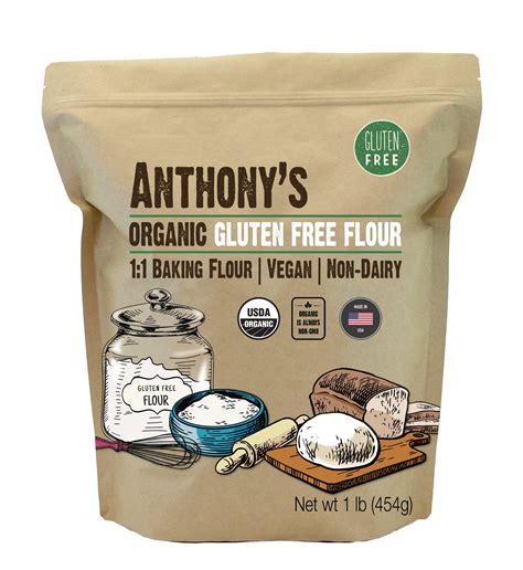 Gluten Free Flour: Organic & Non-GMO – Anthonys Goods
