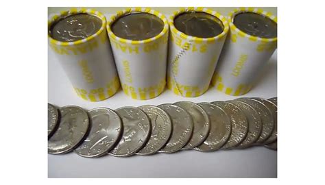 How Many Coins in a Roll? U.S. Coin Rolls Count & Value Chart