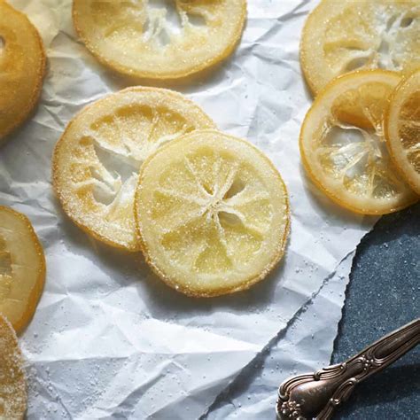 Dried Candied Lemon Slices Recipe at Brayden Woodd blog