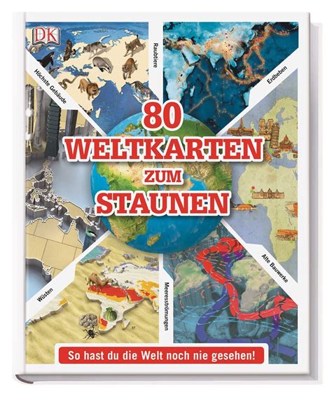 Amazon.in: Buy 80 Weltkarten zum Staunen: So hast du die Welt noch nie ...