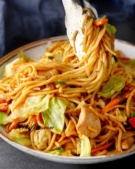 Teriyaki Chicken Yakisoba Noodles Recipe at Trent Ragland blog
