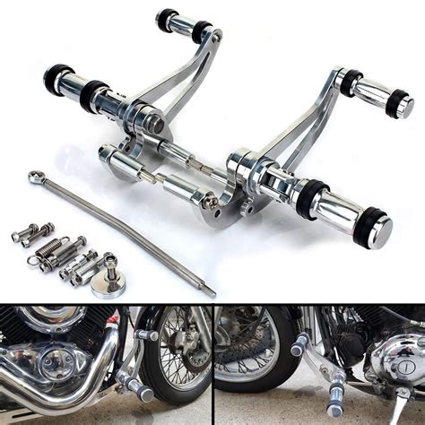 Tarazon Billet Aluminum Forward Controls Foot Pegs For Yamaha V ...