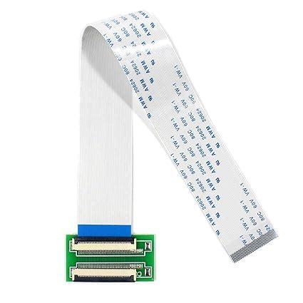VSDISPLAY 40Pin to 40Pin ZIF 0.5mm Connector Adapter with Extension ...