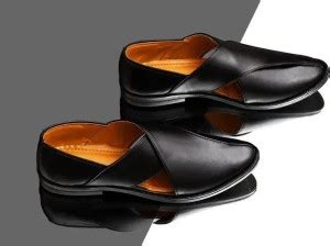 Scratch Peshawari Sandals Black colour For Men Party Wear For Men - Buy ...
