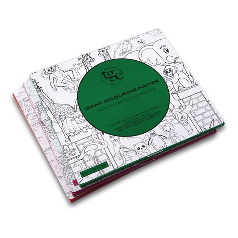 The Animal Kingdom Colouring Poster – The Tiny Genius Company