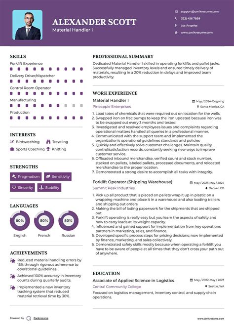 Medical Material Handler Job Description