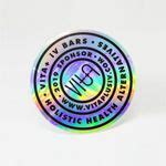Custom Shape Holographic Stickers | Print Online India