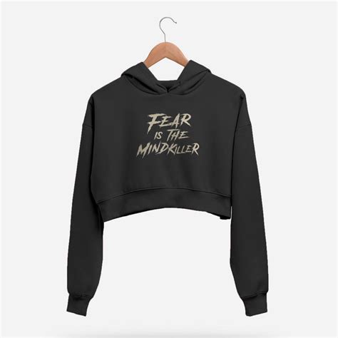 Fear Is The Mindkiller Crop Hoodie – Fully Filmy