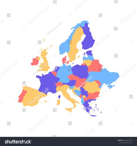 Europe Map Vector 的图像结果