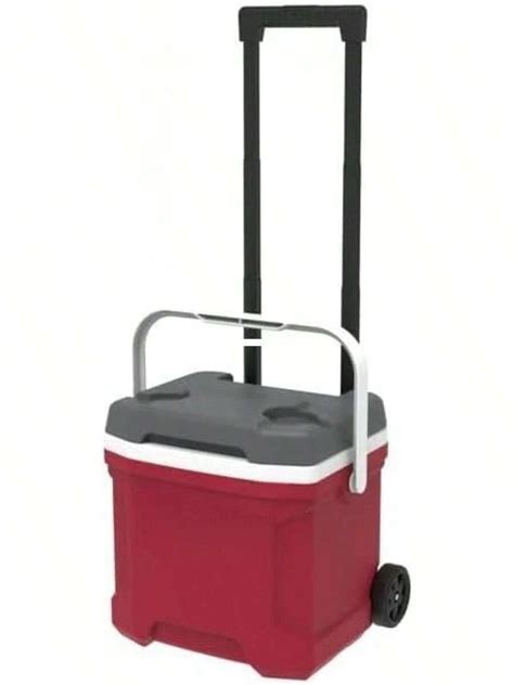 Roller Cooler With Wheels For Easy Transport, Lockable And Retractable ...