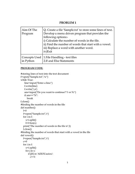 Working with Functions in Python Class 12 的图像结果