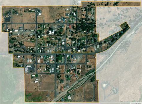 Map of Ukiah city, Oregon - Thong Thai Real