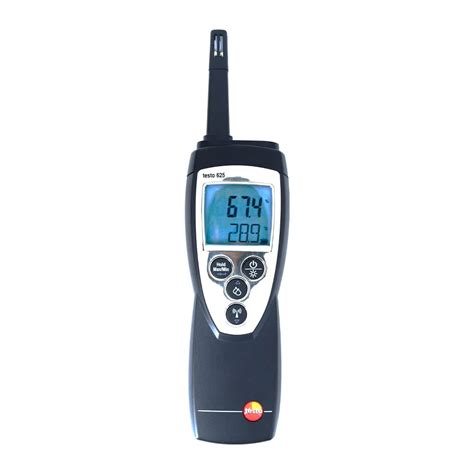 Digital ThermoHygrometer with Dew Point and Wet Bulb Measurement for ...