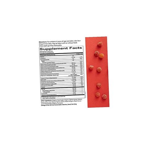 Buy Kids Formula Daily Gummy Multivitamin: Vitamin C, D3, and Zinc for ...