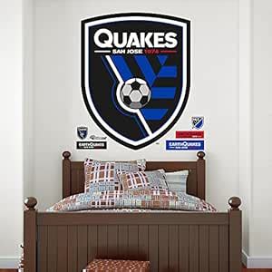 MLS San Jose Earthquakes Logo Crest Wall Decal : Amazon.in