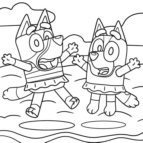 Bingo Coloring Pages [2025]