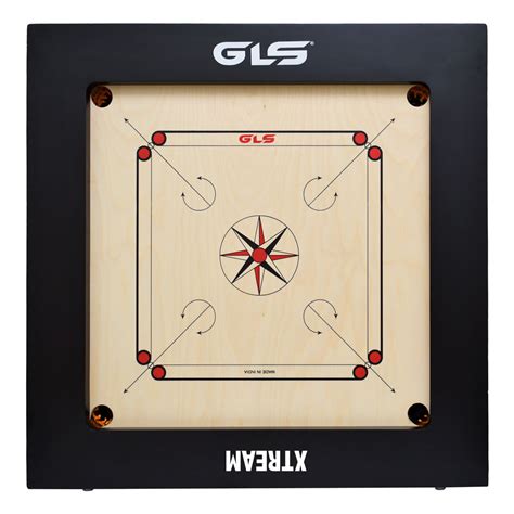 GLS Xtream Carrom Board – GLS Sports