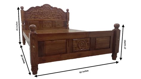Royal King Size Teak Wood Bed