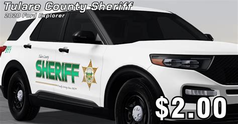 Tulare County, California Sheriff's Office 2020 Ford Explorer Patrol ...