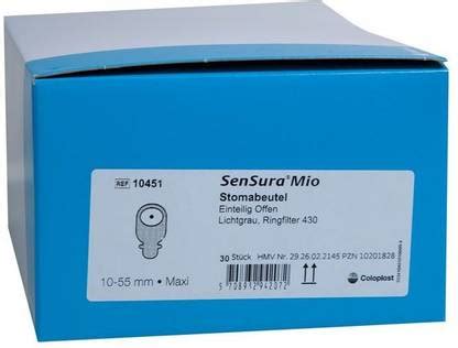 Mio 10458 1-Piece Open with inspection window Ostomy Bag 10-55mm ...