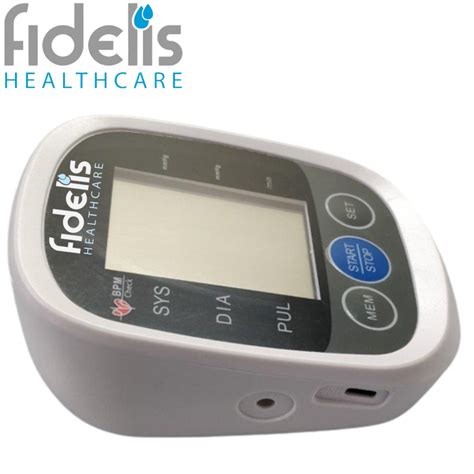 Fidelis Healthcare Automatic Upper arm Digital Blood Pressure Monitor ...
