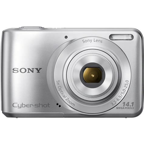 Sony Cyber-Shot DSC-S5000 14.1MP Point-and-Shoot Digital Camera (Silver ...