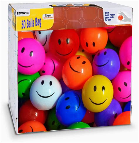 Buy Glitter Collection Smile face Squeeze Ball Soft Ball Pack of 12 ...