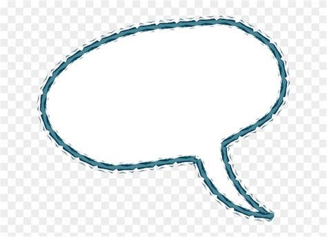 Speech Bubble Clipart Cute - Circle - Free Transparent PNG Clipart ...