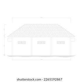 Image result for Back View of Building with Tank