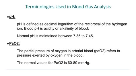 blood gas analysis in neonates - Dr Lingaraj Mulage | PPTX