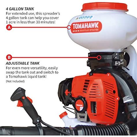 TomahawkPower Tomahawk Motorized Fertilizer Spreader Broadcast 4 India ...
