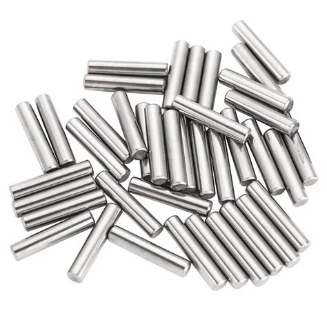 100 Pieces 3 mm x 18 mm Dowel Pin Stainless Steel Shelf Support Pin ...