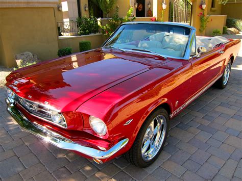 1966 Candy Apple Red Mustang Convertible | Cars i've owned ...