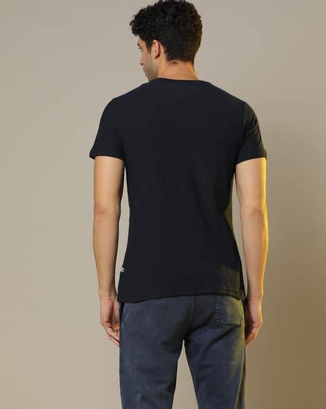 Buy Navy Blue Tshirts for Men by ProEarth Online | Ajio.com