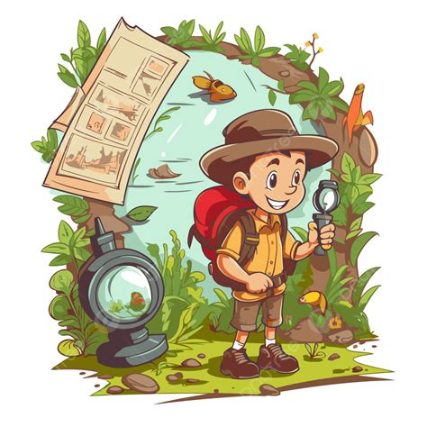 Nature Scavenger Hunt Cartoon Spring Scavenger Hunt For Kids Fun