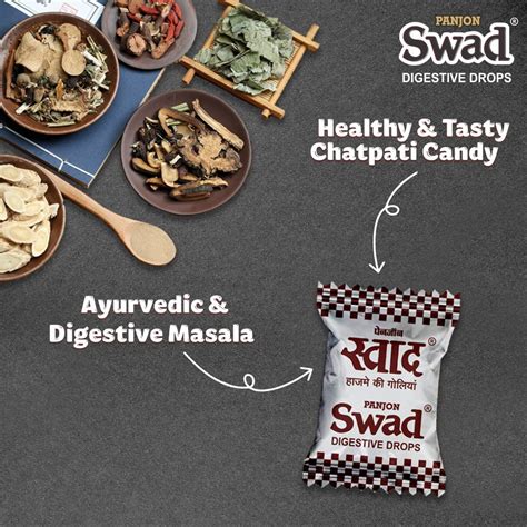 Swad Digestive Drops Packet (Regular) 50 tab. – SwadBazaar
