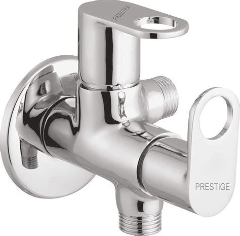 Prestige Prime Angle Cock 2 Way Prime Angle Cock 2 Way Chrome Silver ...
