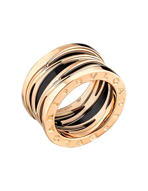 Кольцо Bvlgari B.zero1 Design Legend Black Ceramic 356029 (36479 ...