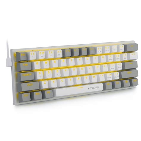 Amazon.in: Buy Mechanical Keyboard Blue Switches 61 Keys, E-YOOSO Z-11 ...