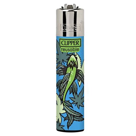 Køb Clipper Lighter - Animal Blue - 11,00 kr. @ HighHouse.dk