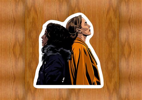 Killing Eve Bridge Scene Sticker | Iconic S3 Finale Moment | Fan Art ...