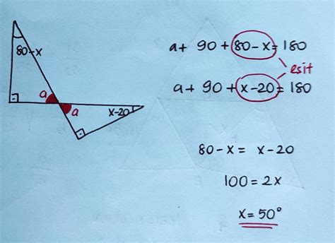 eis 8. . D 80 eis [ACI[DC [AB 1 [DB m(BAC)=x-20° m(CDB)=80° – x 80° --X ...