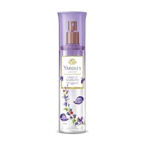 Buy Yardley London Violet & Raspberry Fine Fragrance Mist Spray| 2X ...
