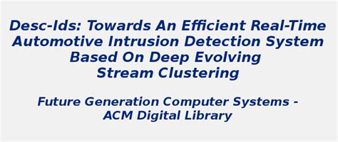 An Efficient Real-Time Automotive Intrusion Detection System | S-Logix