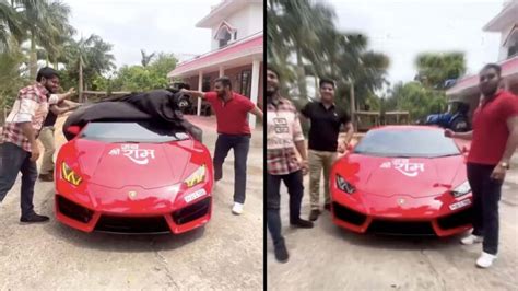 Indian YouTuber Buys Lamborghini Huracan, Gets ‘Jai Shree Ram ...