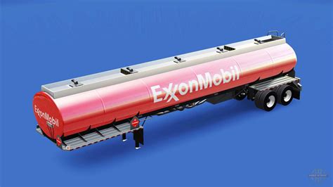 Skin ExxonMobil in the fuel tank for American Truck Simulator