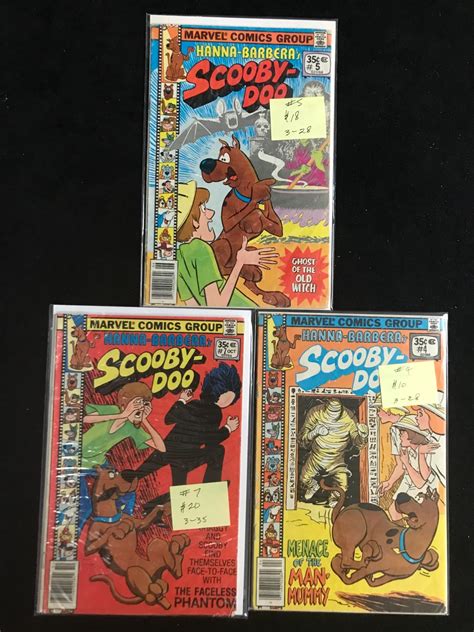 LOT OF SCOOBY DOO COMICS (MARVEL COMICS)